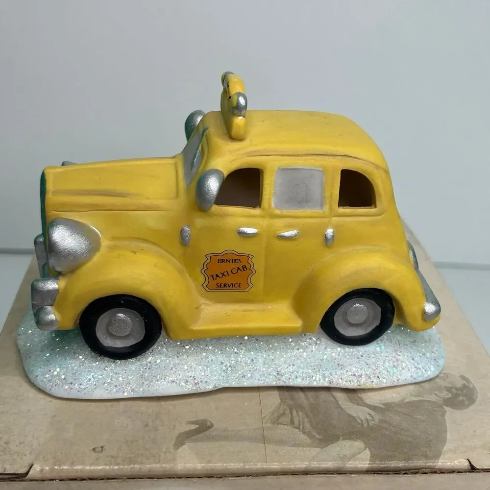 Enesco It's A Wonderful Life Series II ERNIE'S TAXI CAB Vintage 2003 In Box